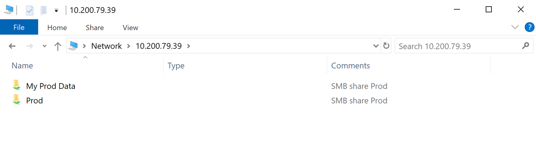 admin adding aliases to an existing share image3