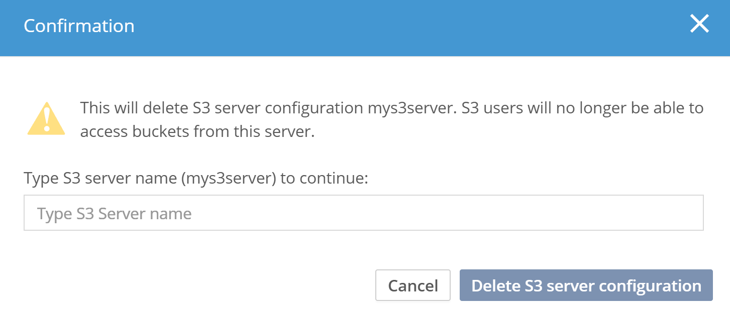 admin deleting an s3 server image2