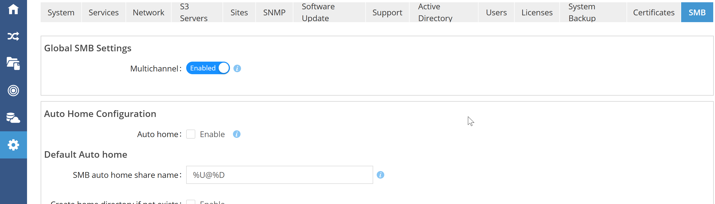 admin enabling smb multi channel with the gui image1