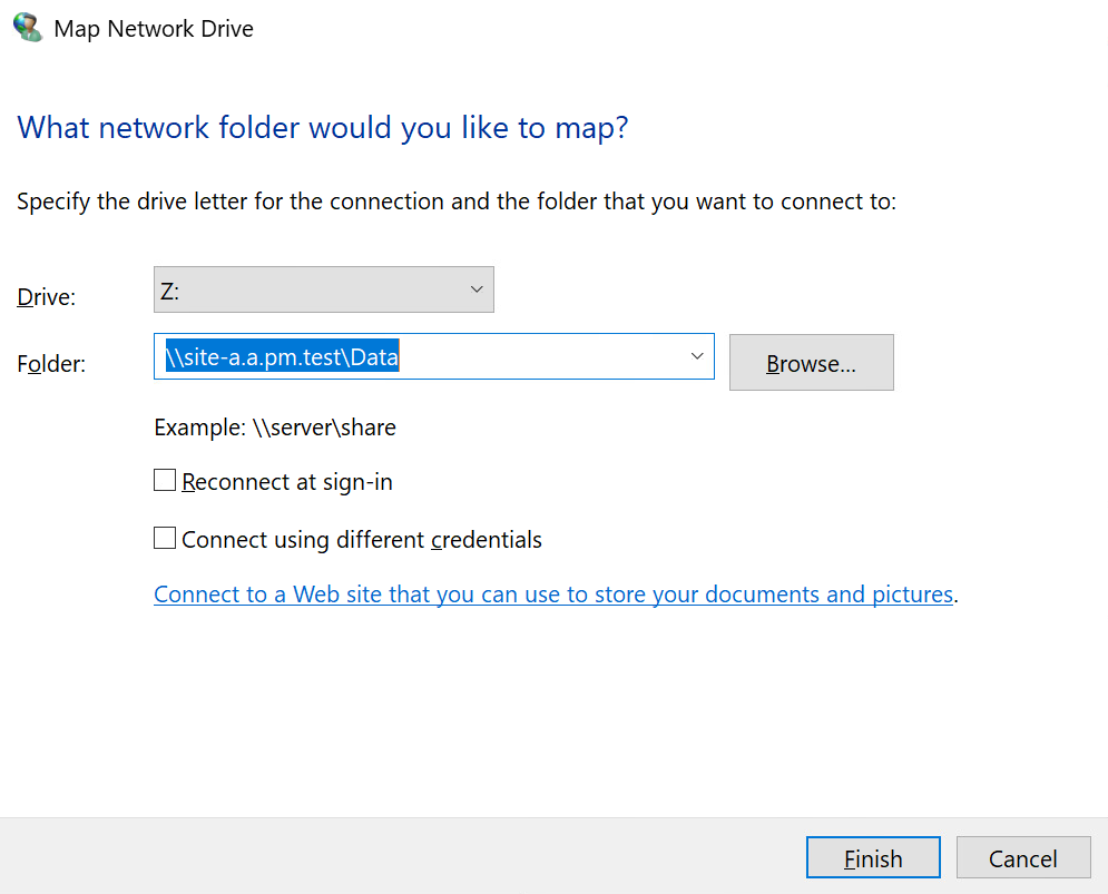 admin mapping a share image1