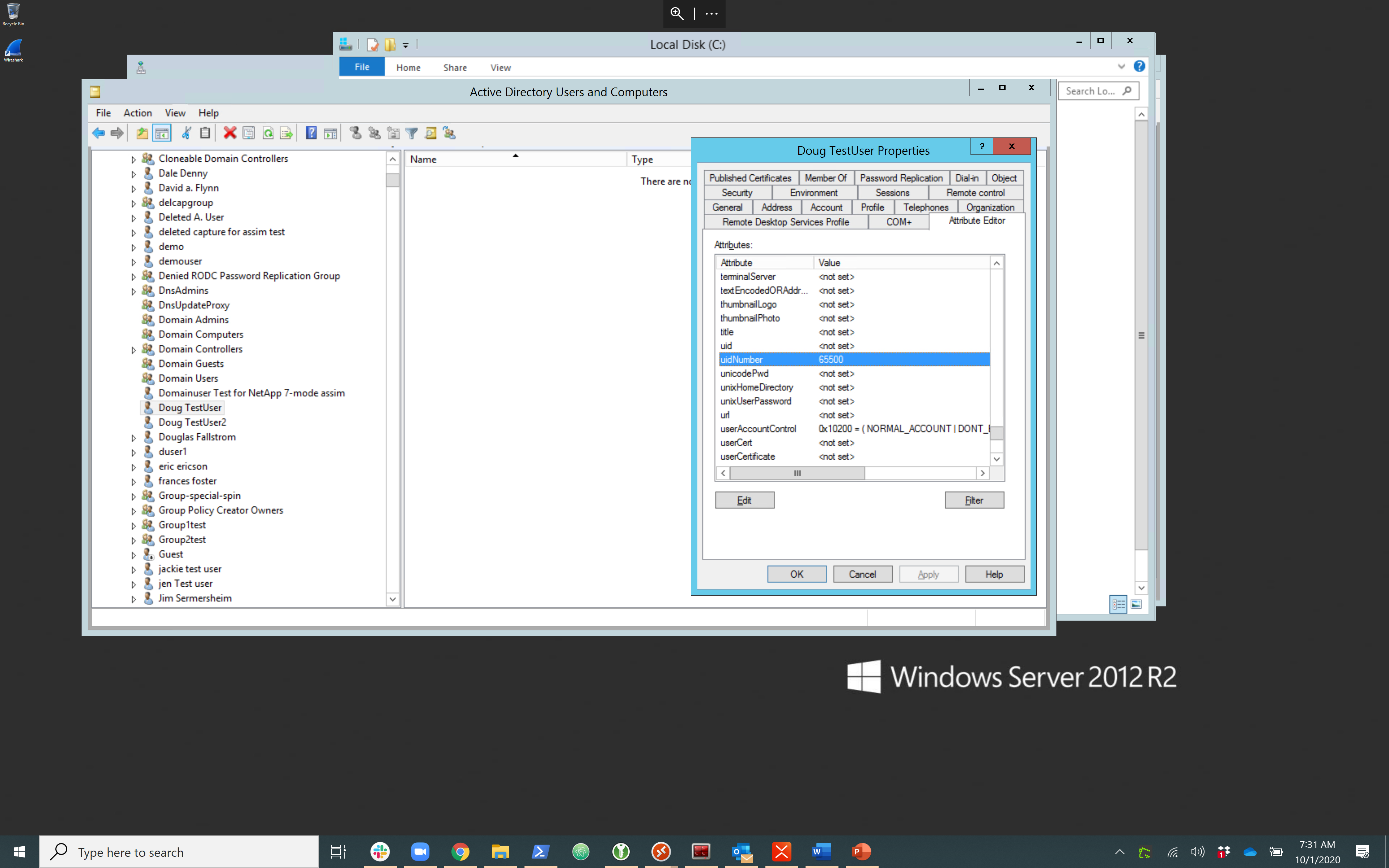 admin mapping the uid and gid within the same active directory domain image1