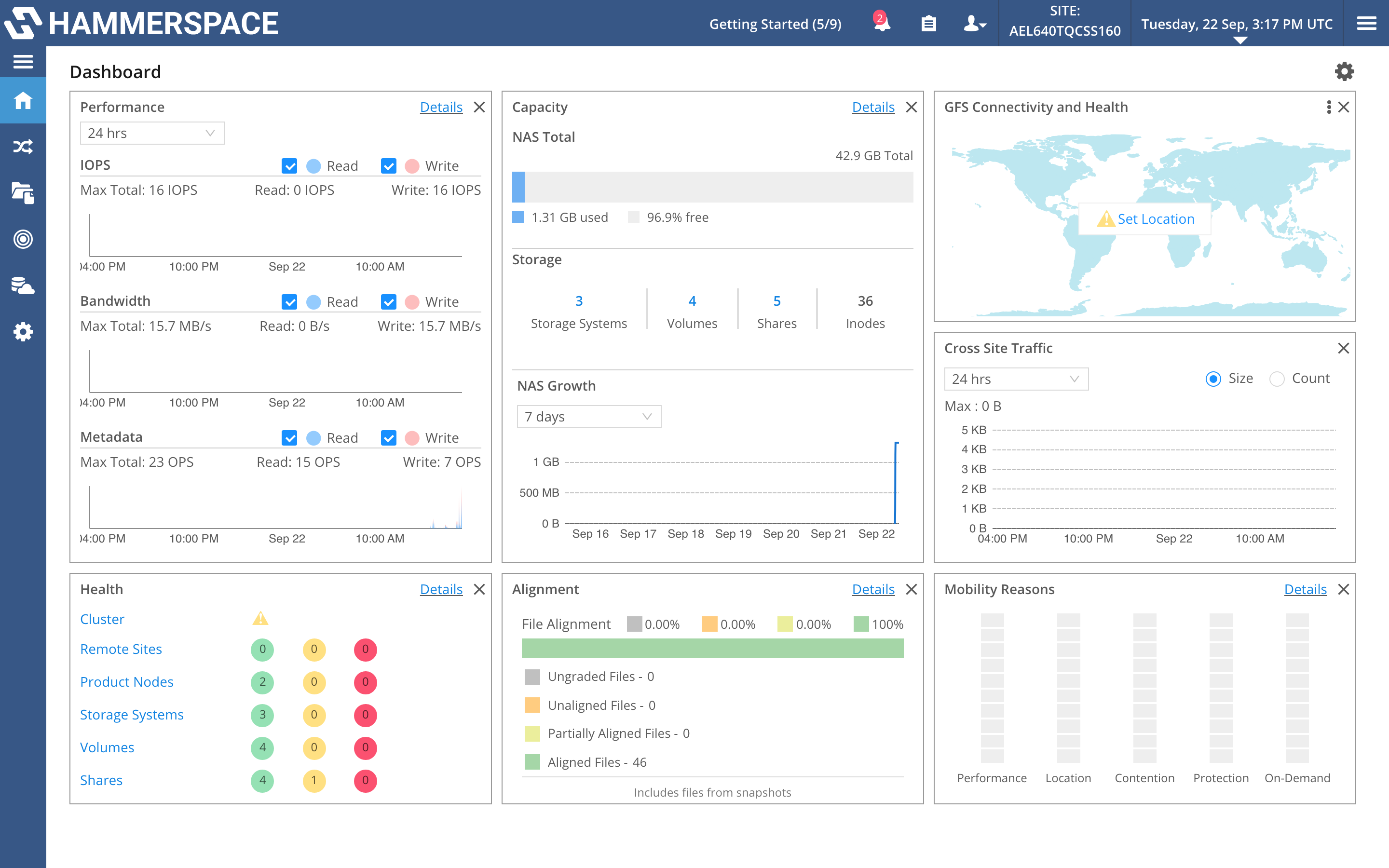 admin using the gui image1