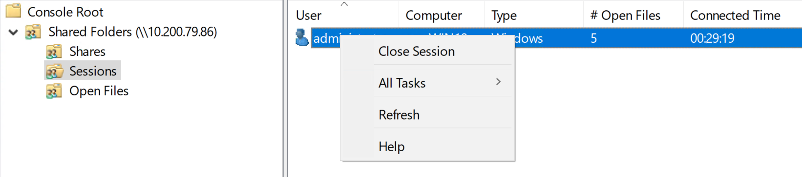 admin viewing and closing sessions image2