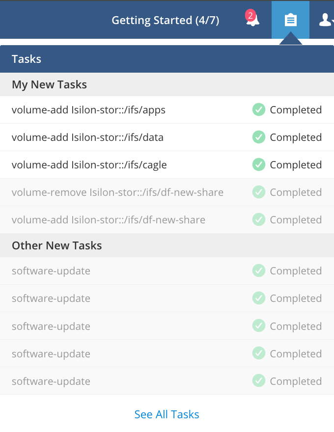 admin adding a storage volume image1