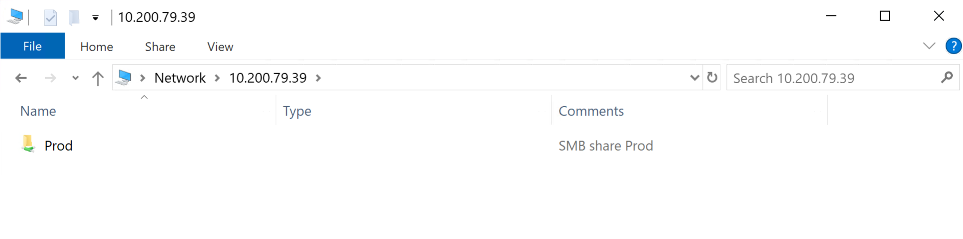 admin adding aliases to an existing share image1