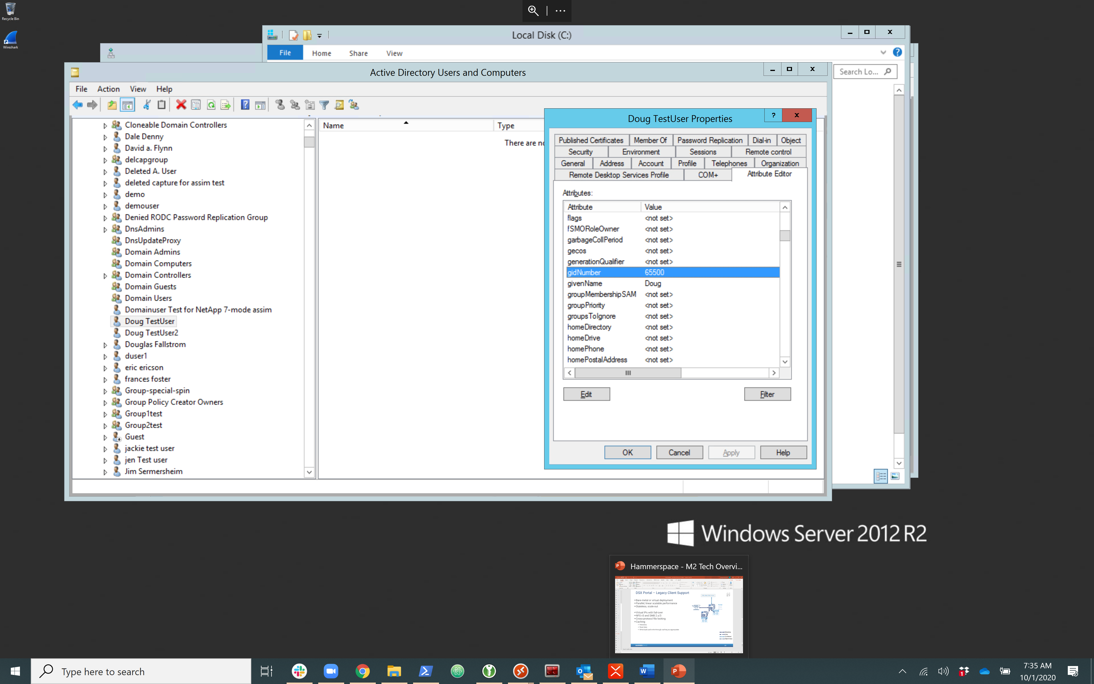 admin mapping the uid and gid within the same active directory domain image2