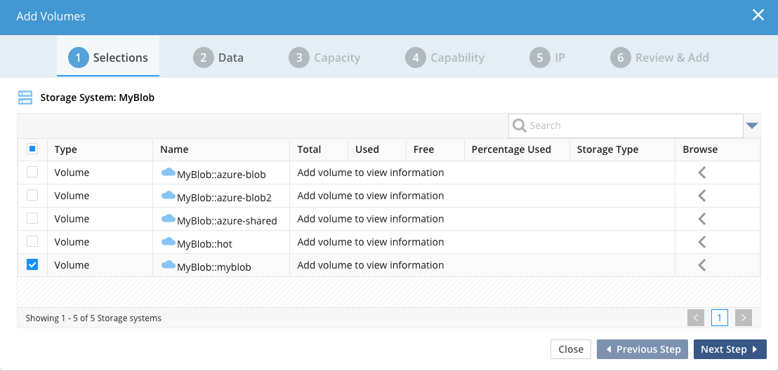 azure creating volumes image2