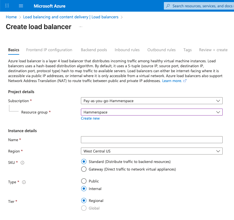 azure load balancer configuration image2