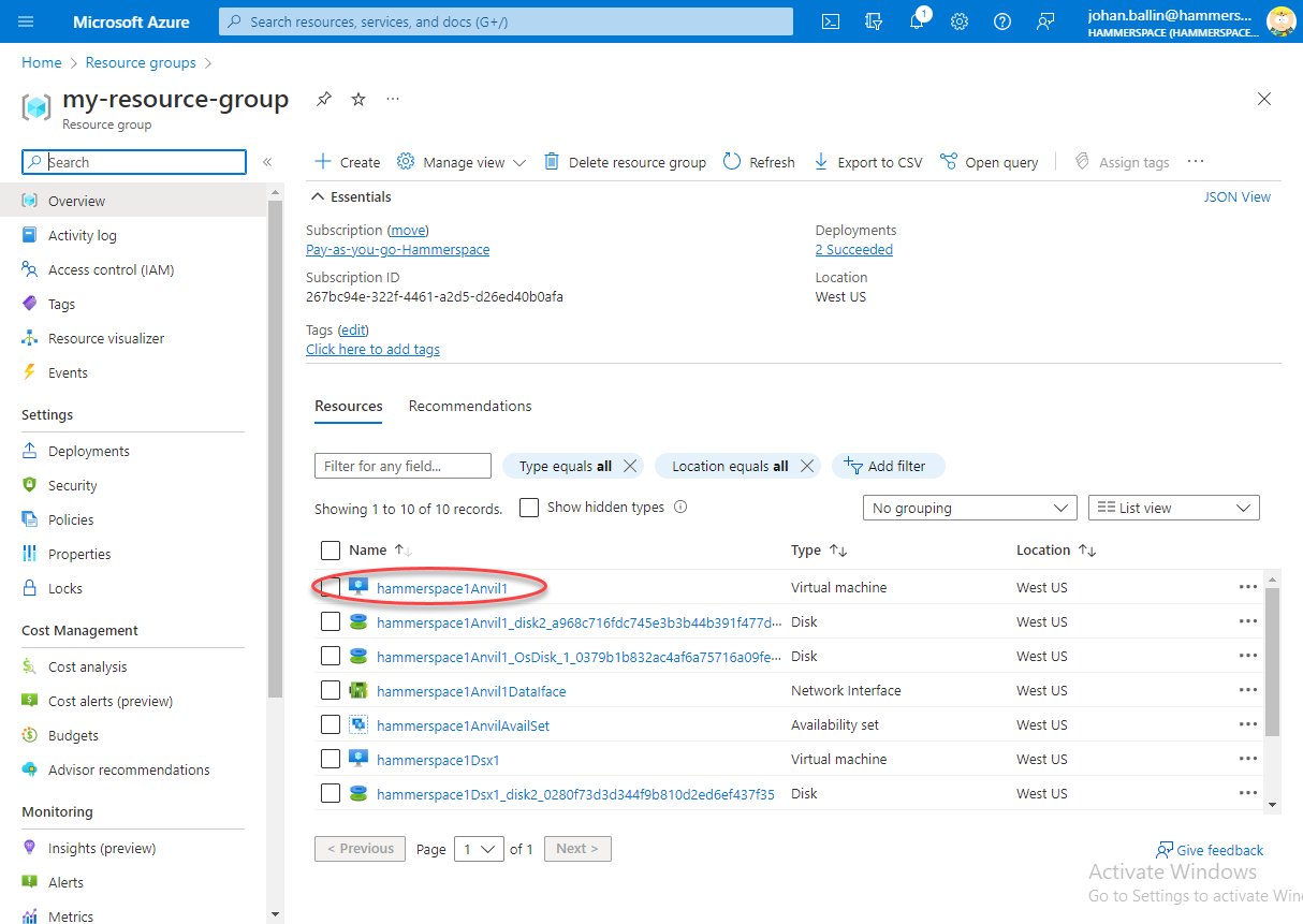 azure post deployment tasks image2