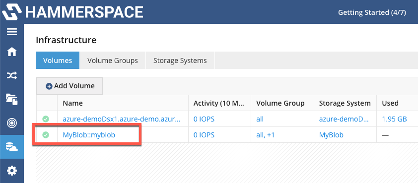 azure creating volumes image3