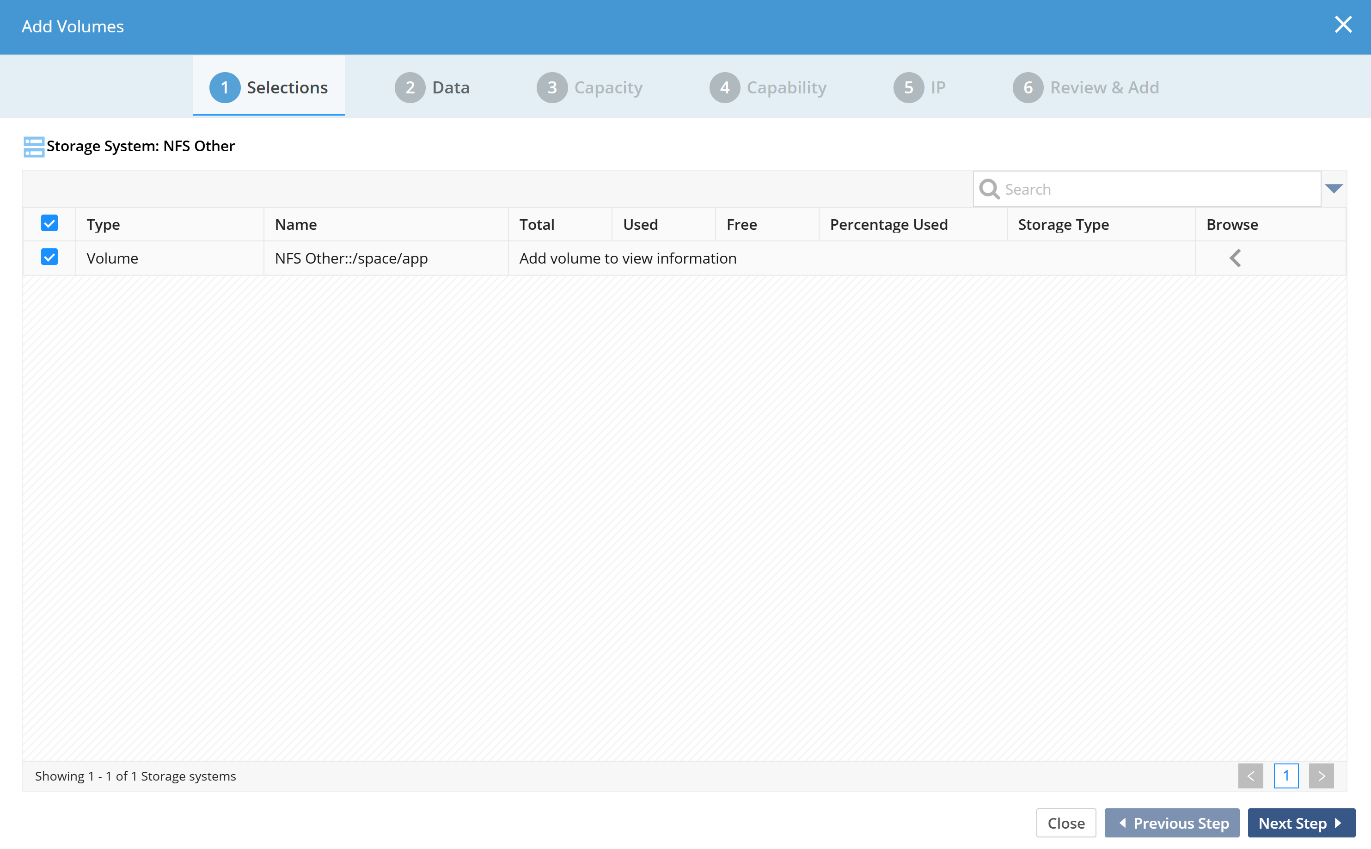 config adding nfs other storage volumes image1