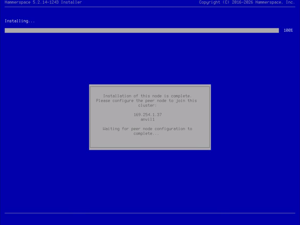 install part 2 installing the first anvil node in the ha cluster image3
