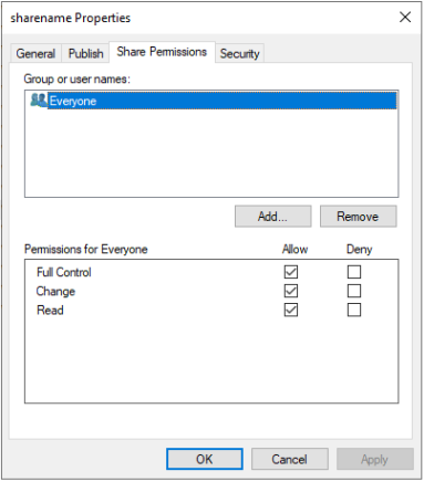 kb restrict smb access to a share image4