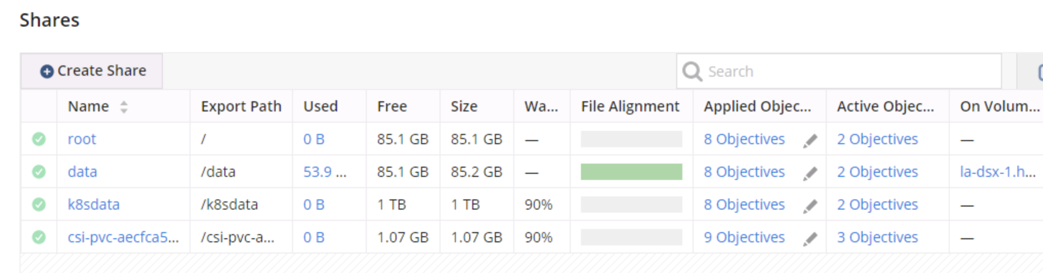 k8s create a share backed volume image1