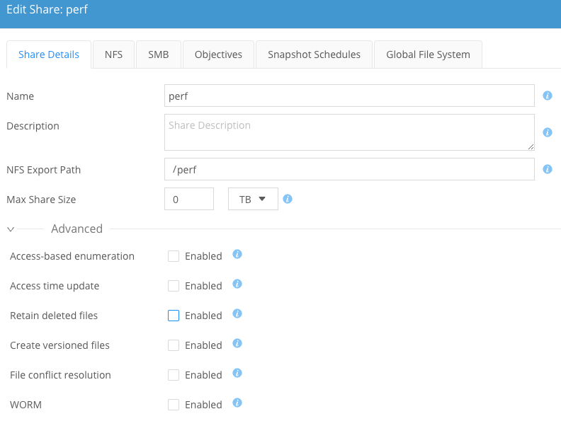 obj apply using the share properties advanced menu image1