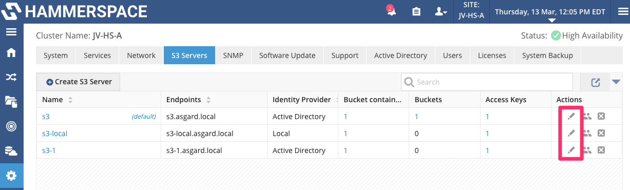 s3 edit an s3 server configuration image1