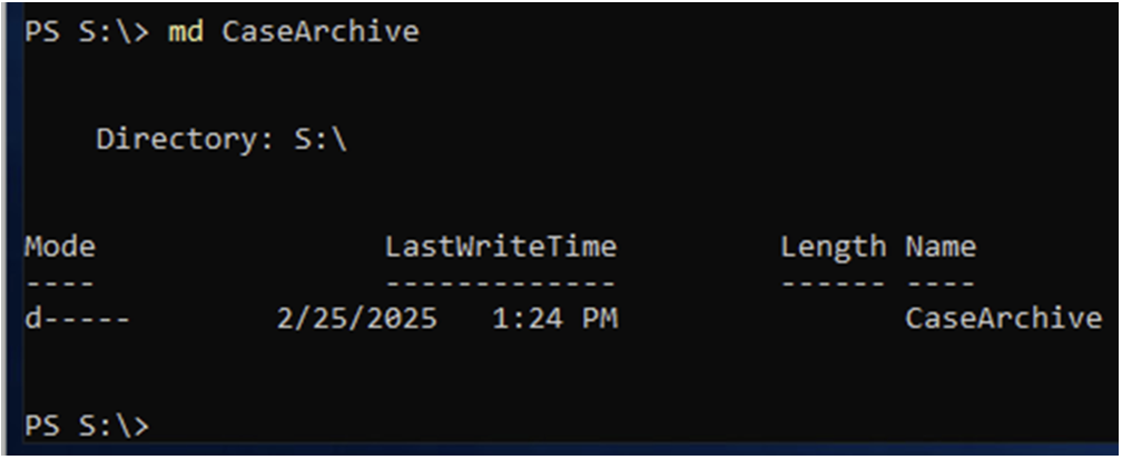 worm setting worm operation on a directory using hstk image1